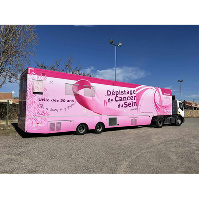 Dépistage du cancer du sein : passage du Mammobile dans l'Aude